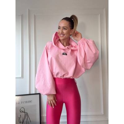 Sim Fashion Lesklé sťahujúce legíny GIGI-SF Ružová