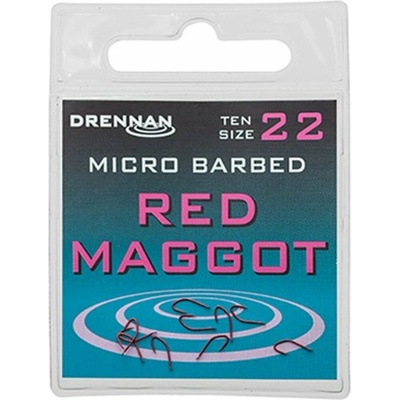DRENNAN Red Maggot vel.18 10 ks