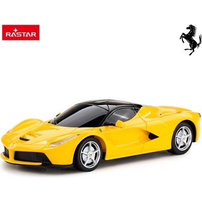 Rastar RC auto Ferrari LaFerrari žluté 1:24