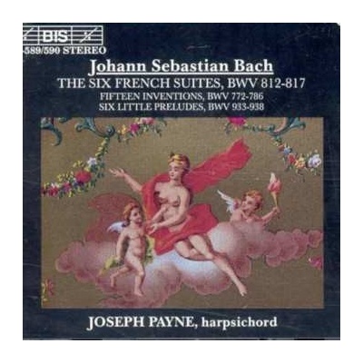 2 Johann Sebastian Bach - The Six French Suites, BWV 812-817 Fifteen Inventions, BWV 772-786 Six Little Preludes, BWV 933-938 CD – Hledejceny.cz