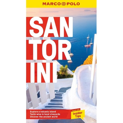 Marco Polo reisefuhrer edice průvodce Santorini anglicky Marco Polo
