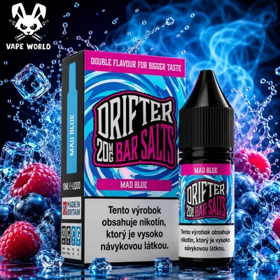 Juice Sauz Drifter Salt Mad Blue 10 ml 20 mg