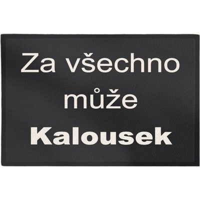 GDmats Kalousek černá 40x60 cm