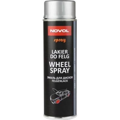 NOVOL-SPRAY WHEEL SPRAY SILVER 500ML