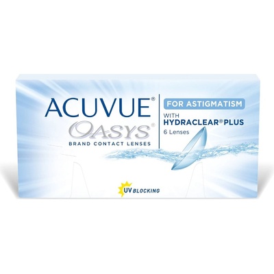 ACUVUE® OASYS for ASTIGMATISM 6 čoček – Hledejceny.cz