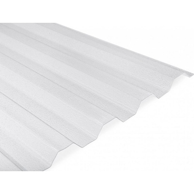 Palram Trapézový polykarbonát 76/18 jemná struktura 1060 x 3500 mm čirý 1 ks