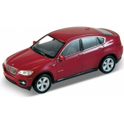 Welly BMW X6 Červená 1:34-39