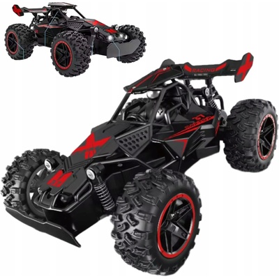 Lean Toys 28981 RC terénní auto 20 km/h, červená 1:18