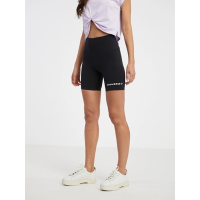 Converse Sportovní kraťasy Wordmark 10024539-A01 Černá