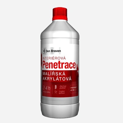 Den Braven Malířská akrylátová penetrace Varianta: Malířská akrylát.penetrace 1l, Objem: 1 litr, obal: láhev – Hledejceny.cz