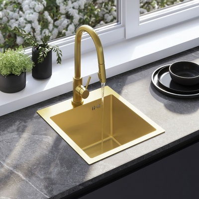 REA Leo 40 Brush Gold