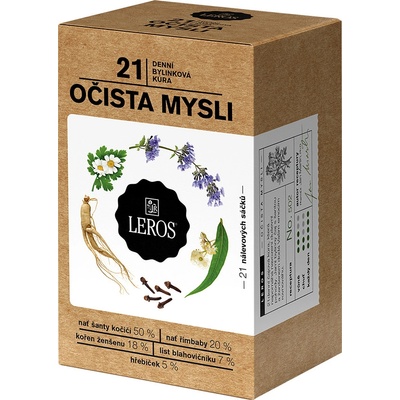 Leros Očista mysli 21 x 1,3 g