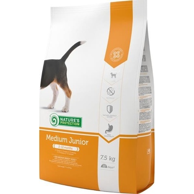 Nature's Protection Dog Junior Medium 7,5 kg