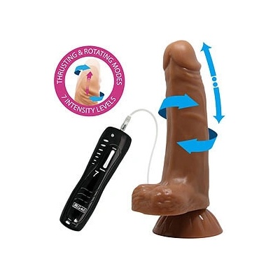 Baile Beautiful Easton Dildo 7,3″ 19 cm realistické rotujúce dildo