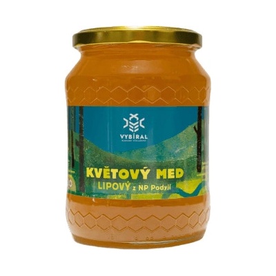 Včelařství Vybíral Lipový med z NP Podyjí 950 g
