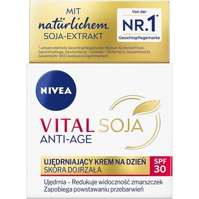 Nivea Vital Soja zpevňující denní krém OF 30 50 ml – Hledejceny.cz