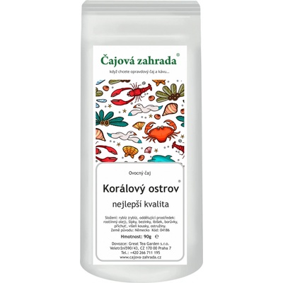 Čajová zahrada Korálový ostrov ovocný čaj 90 g