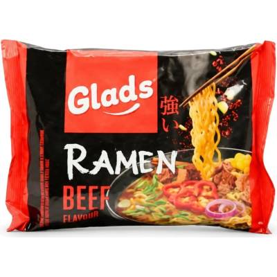 Glads Instantné rezance Ramen s hovädzou príchuťou 105 g