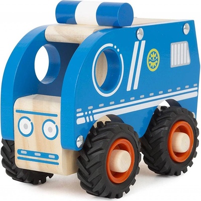 Small Foot Dřevěné policejní auto 1 ks