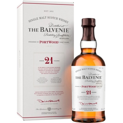 The Balvenie PortWood 21y 40% 0,7 l (karton)