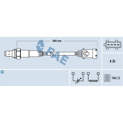 FAE Lambda sonda 77281