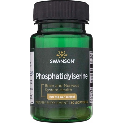 Swanson Phosphatidylserine fosfatidylserin 100 mg 30 softgels