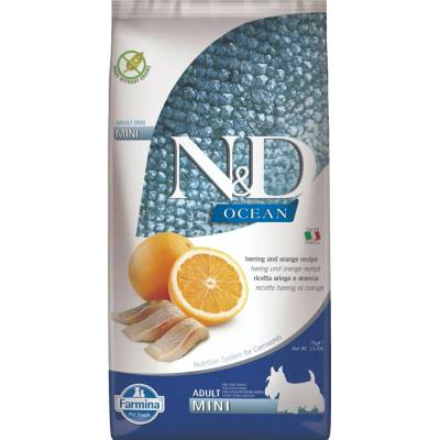 N&D Ocean Adult Mini Herring & orange 7 kg