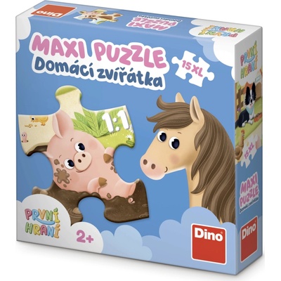 DINO Domáce zvieratká XL 15 dielov