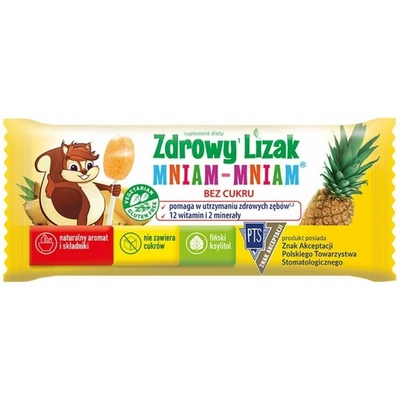 Starpharma Zdravé lízátko s 12 vitamíny Ananas 6 g – Hledejceny.cz