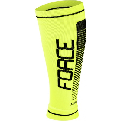 Force kompresní na nohy fluo-černé