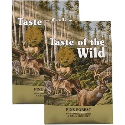 Taste of the Wild Pine Forest SET 2 x 12,2 kg