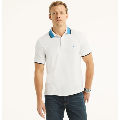 Nautica pánské polo tričko Sustainably polo bílé