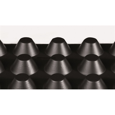 HPI Nopová fólie ISO DRAIN 20G, šířka 2m - pro ploché zelené střechy - perforovaná