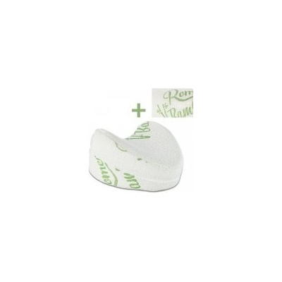 Romeo Ergonomický polštář mezi kolena MEMORY BAMBOO + náhradní povlak BAMBOO 25x25x15