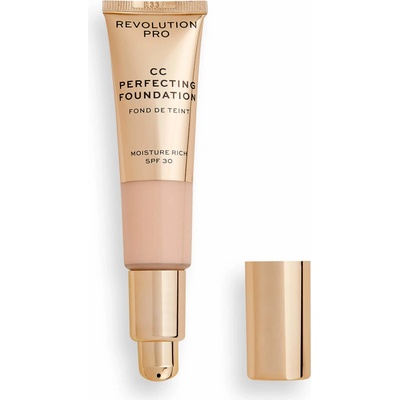 Revolution Multifunkční make-up pro suchou až kombinovanou pleť SPF30 CC Cream Perfecting Foundation F5 26 ml