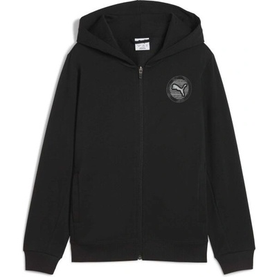 Puma Active Sports Graphic Full-zip Hoodie TR B černá