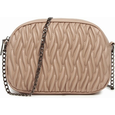 Miss Lulu dámska prešívaná crossbody kabelka khaki