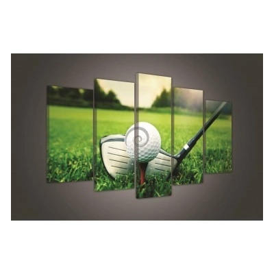 Obraz na plátne viacdielny - OB3412 - Golf 100cm x 60cm - S17