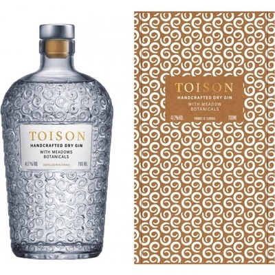 Toison remeselný gin 41,7% 0,7 l (kartón)