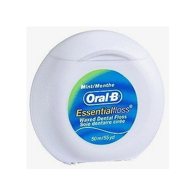 Oral-B Essential Floss voskovaná mentolová nit 50 m – Hledejceny.cz