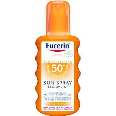 Eucerin Sun Sensitive Protect transparentní sprej na opalování SPF50+ 200 ml – Hledejceny.cz