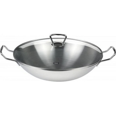 Fissler Wok Kumning se skleněnou poklicí 36 cm