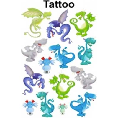 CreativeToys Avery Z-Design Dětské tattoos drak