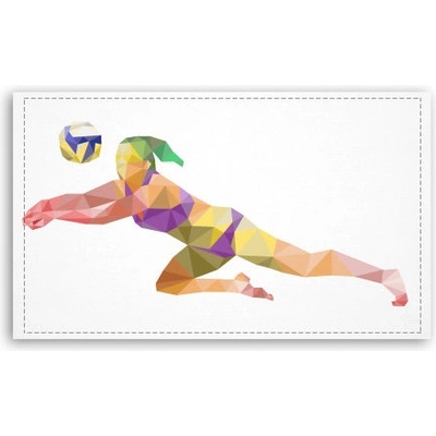 Fotoobraz 120x70 cm velký Volejbal