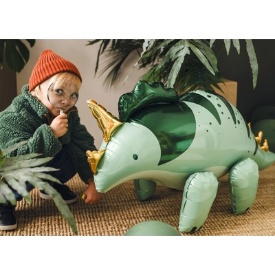 PARTYDECO Fóliový balónek Dinosaurus