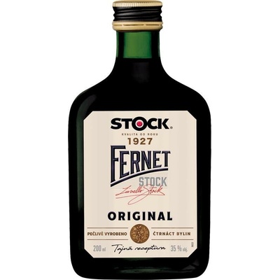 Fernet Stock 35% 0,2 l (holá láhev)
