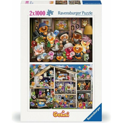 Ravensburger sada 2v1 2x1000 dielov