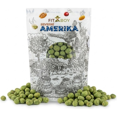 FITBOY Arašidy Wasabi 500 g