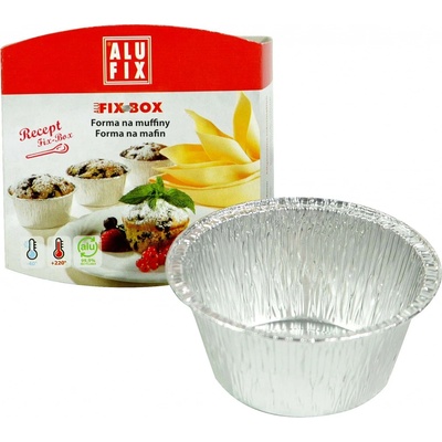 Alufix forma Muffin průměr 80mm výška 37mm 10ks