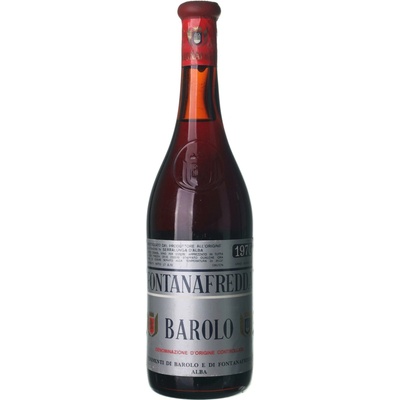 Fontanafredda Barolo suché červené 1970 0,72 l (holá láhev)